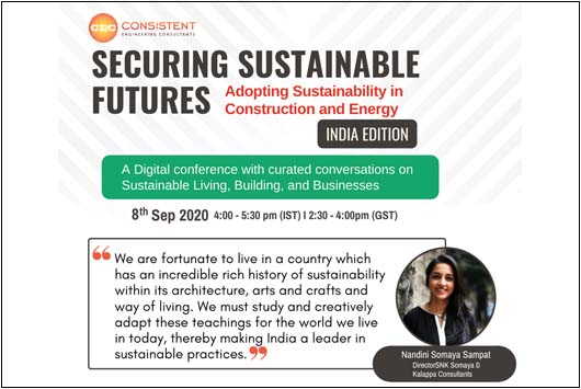 Securing Sustainable Futures - Adopting Sustainability in Construction & Energy - India Edition